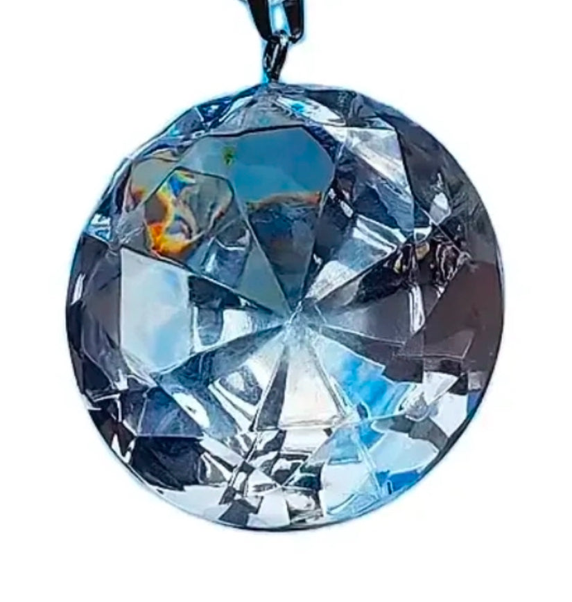 Acrylic Diamond Pendant