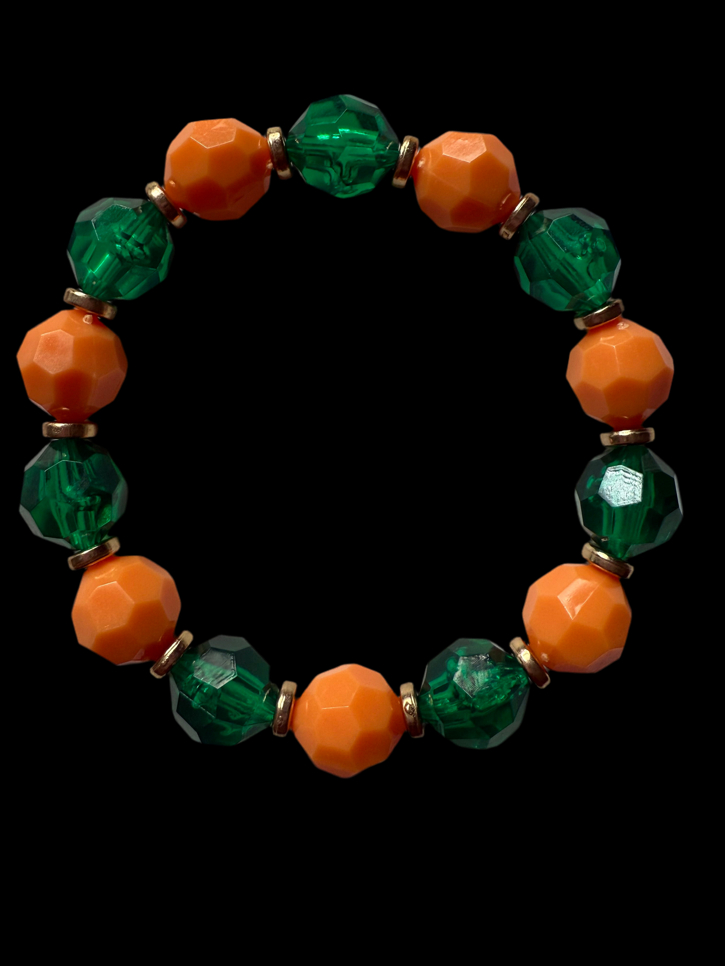 Orange & Green Bracelet