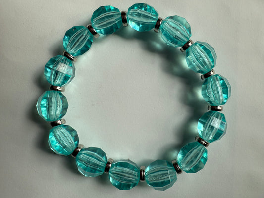 Turquoise blue bracelet