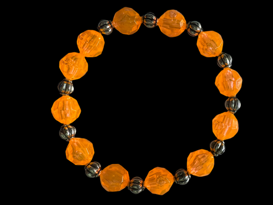 Orange bracelet