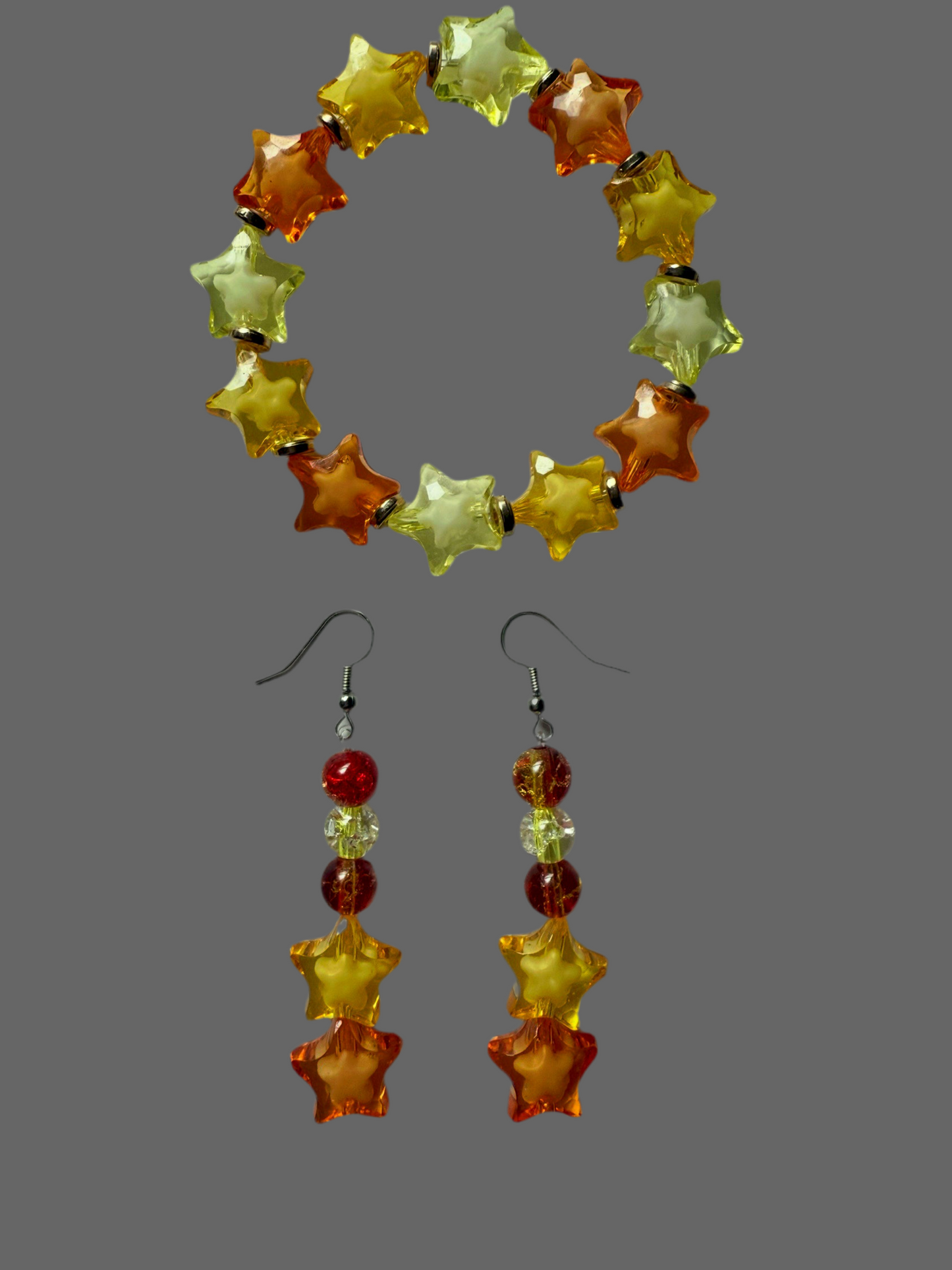 Orange & gold set