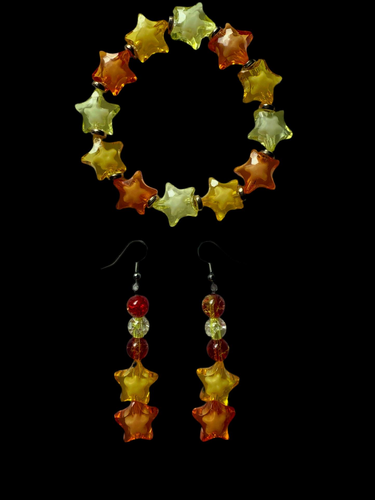 Orange & gold set