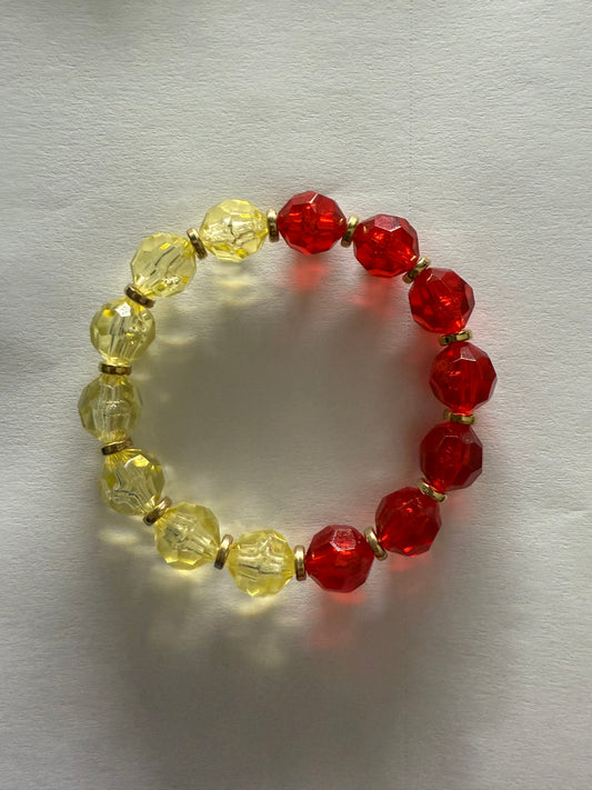 Red & Gold Bracelet