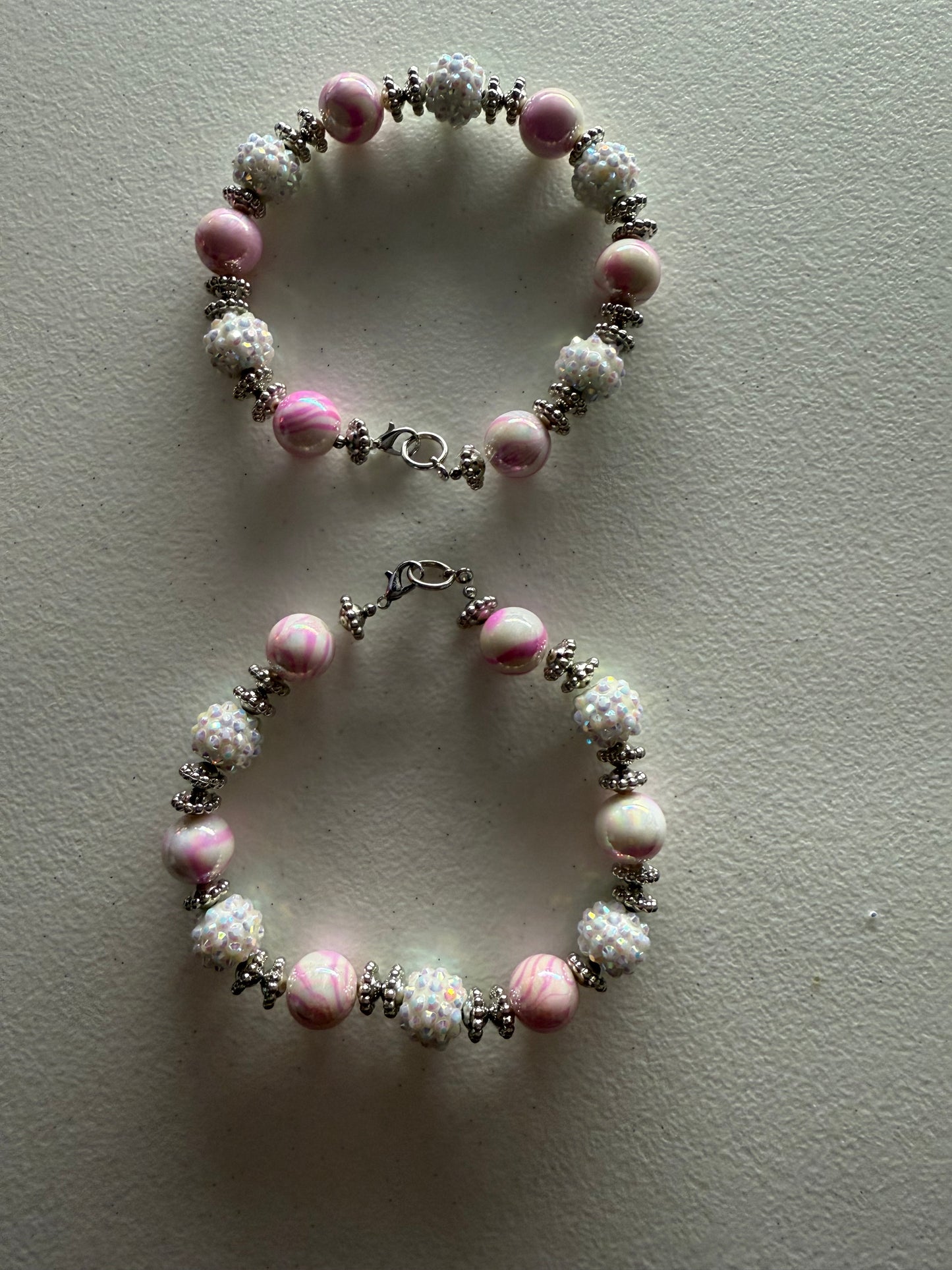 Marble pink set