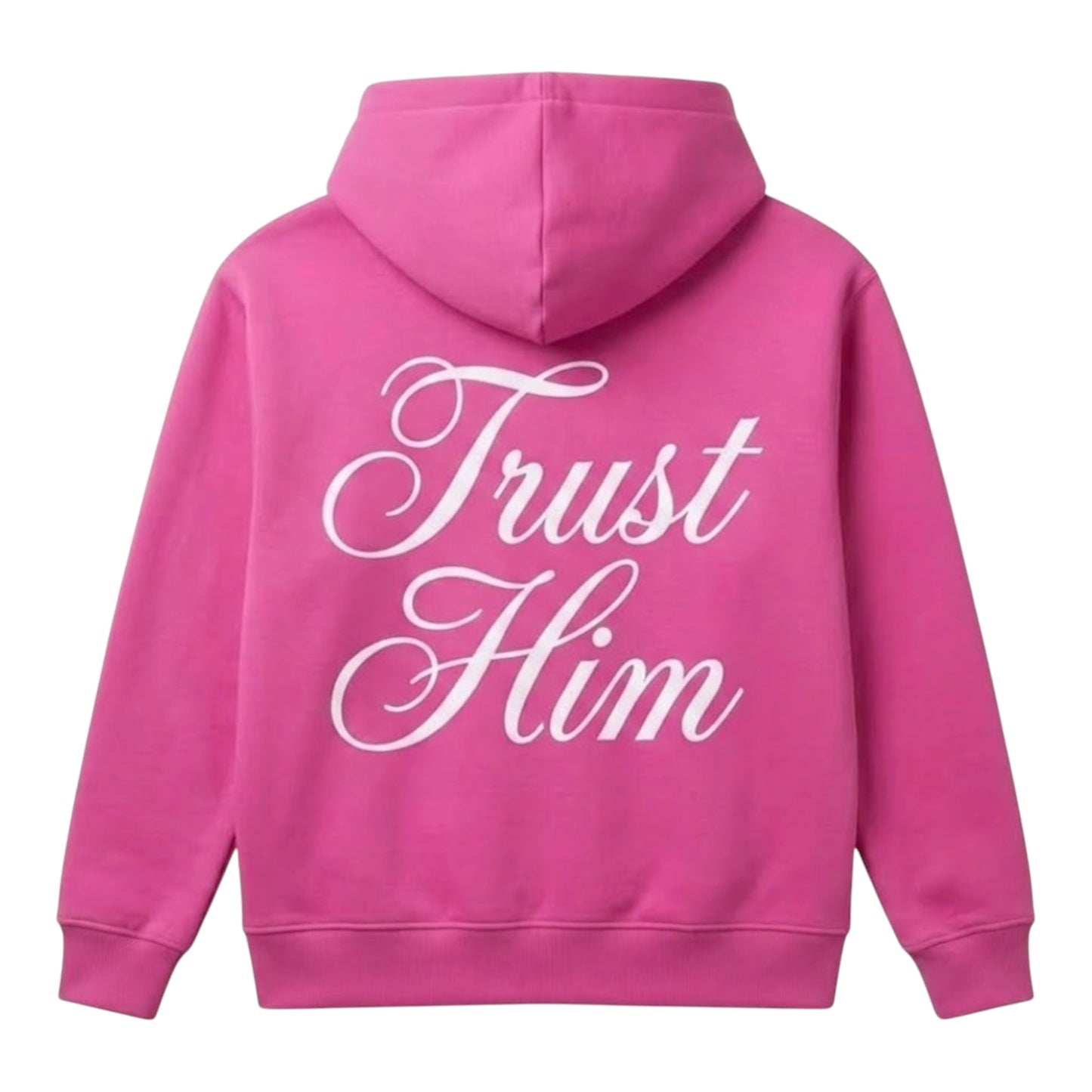 God Heals Zip Hoodie - Pink