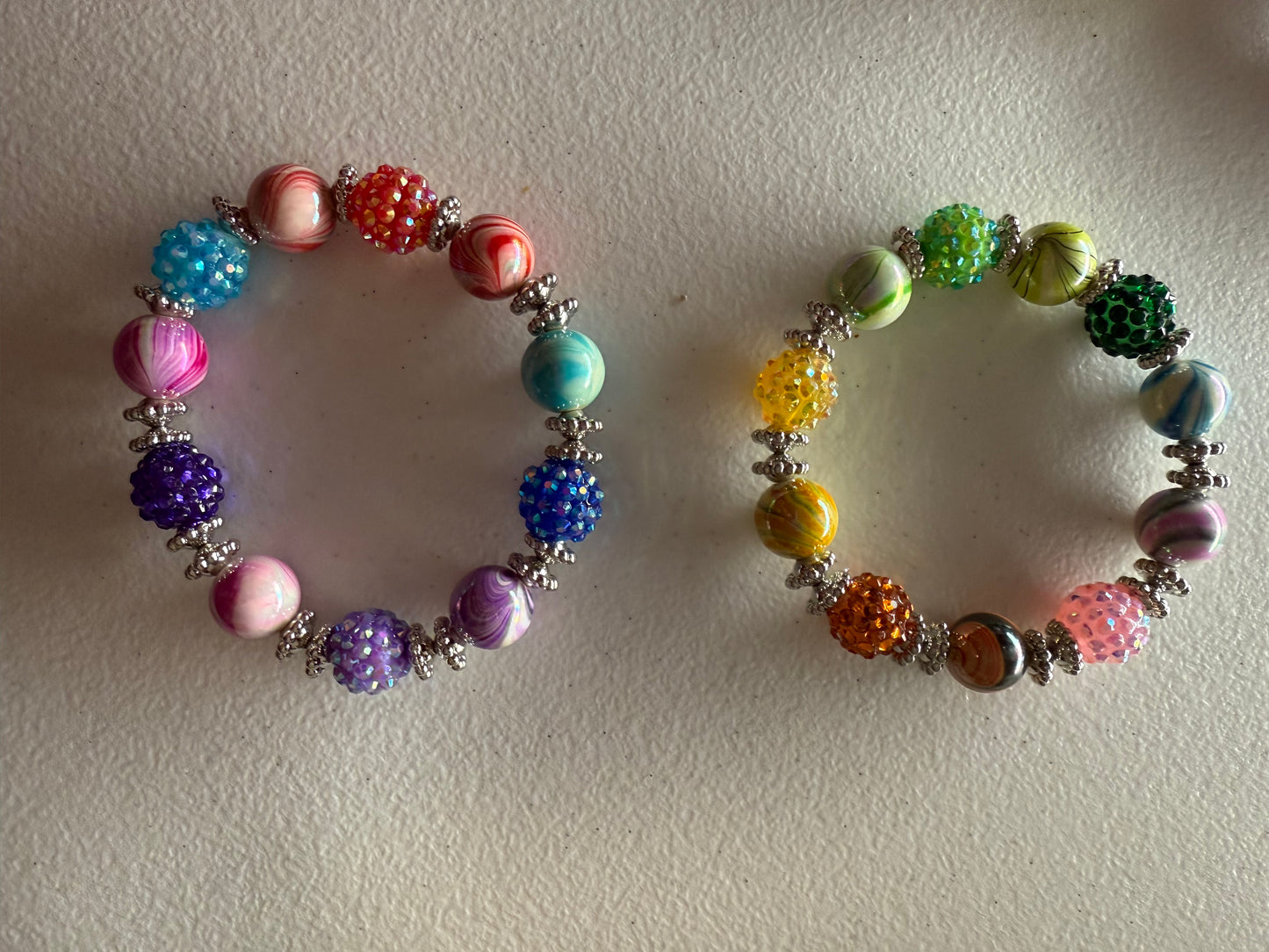 Marble multicolor set