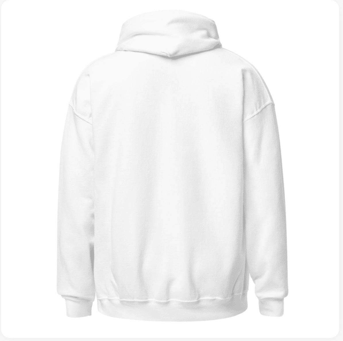 God Don’t Play Unisex Hoodie-White