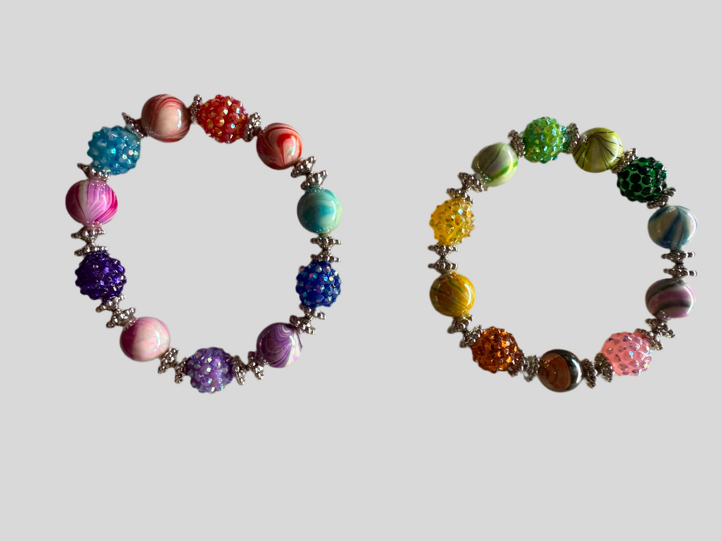 Marble multicolor set