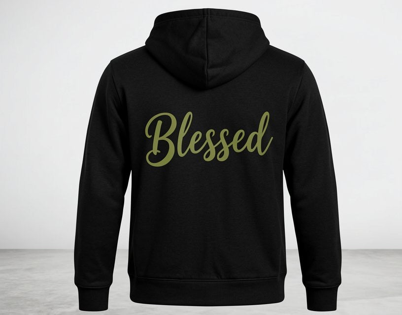 Blessed Hoodie - Olive