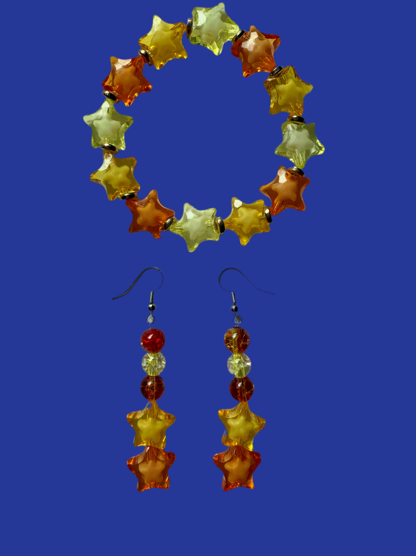 Orange & gold set
