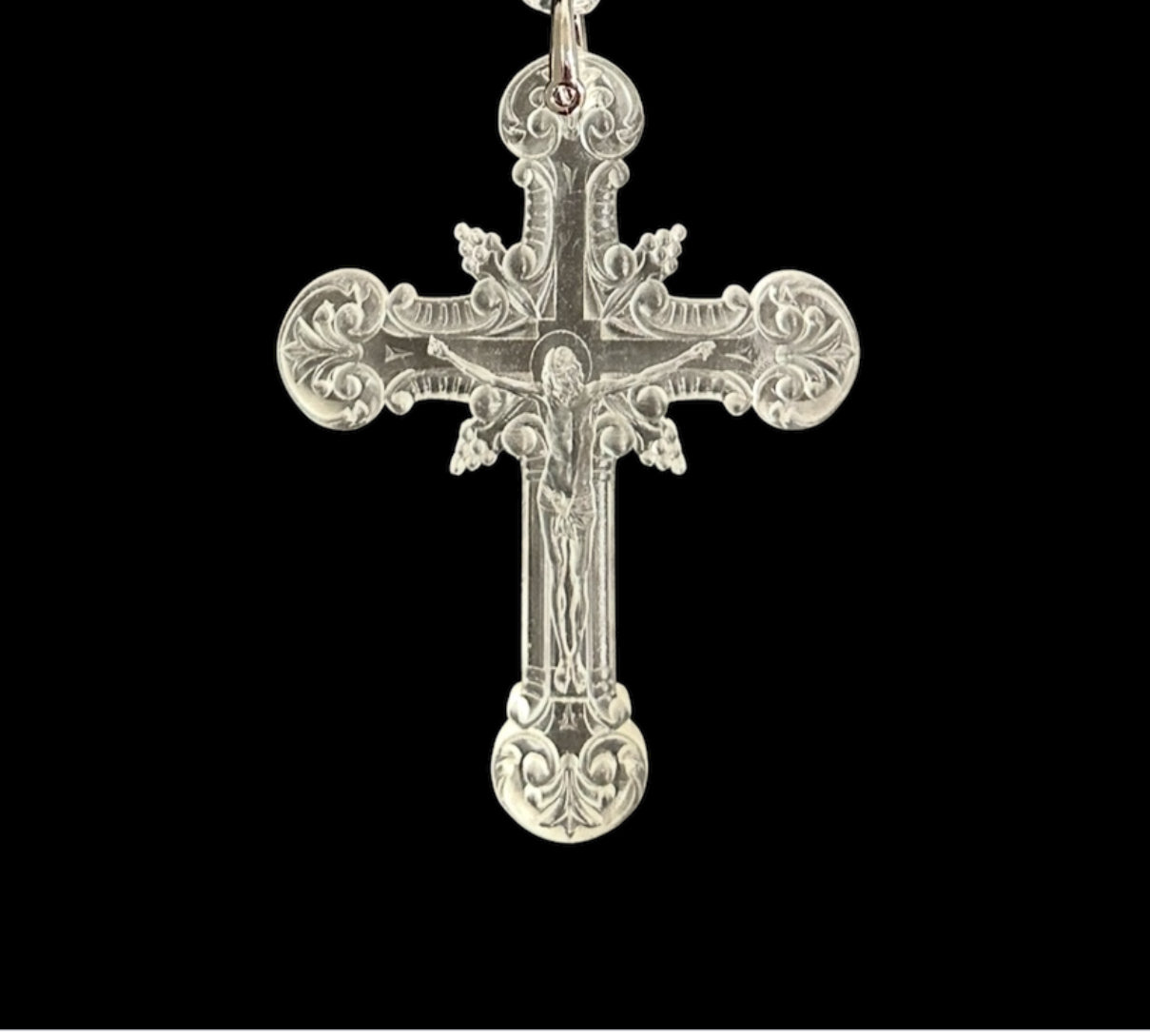 Acrylic Pendant - Cross