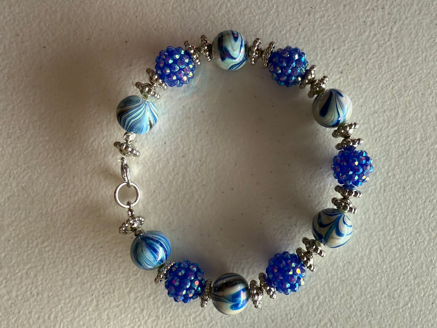 Marble blue set