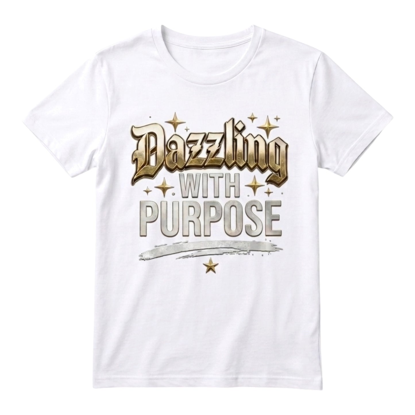 Dazzling with Purpose- White