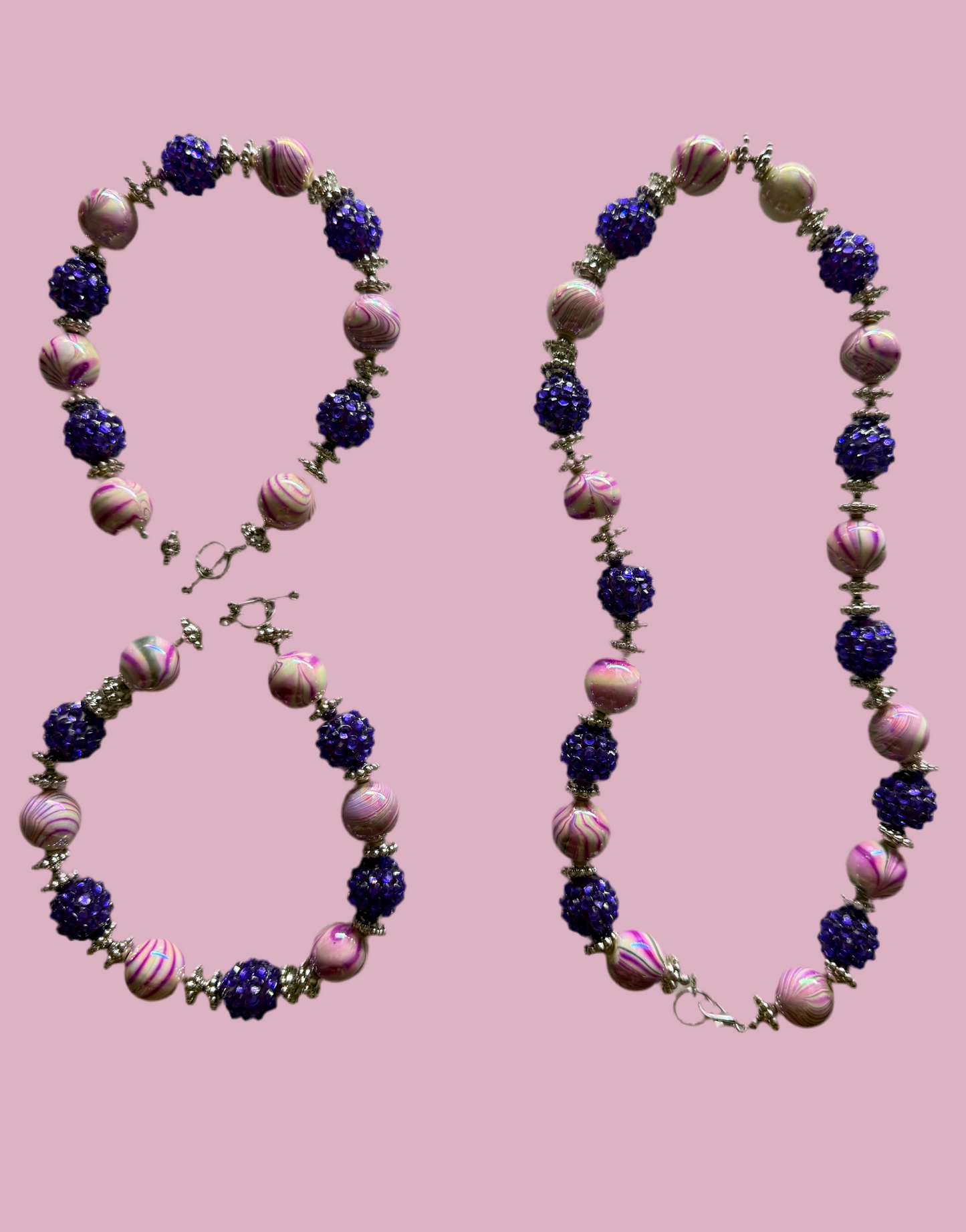 Marble purple set