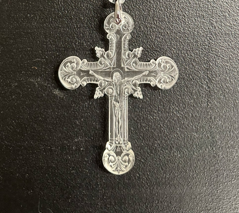 Acrylic Pendant - Cross