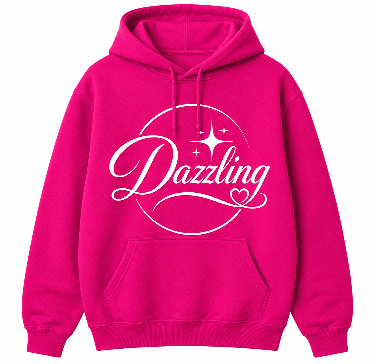 Dazzling Hoodie - Magenta Pink