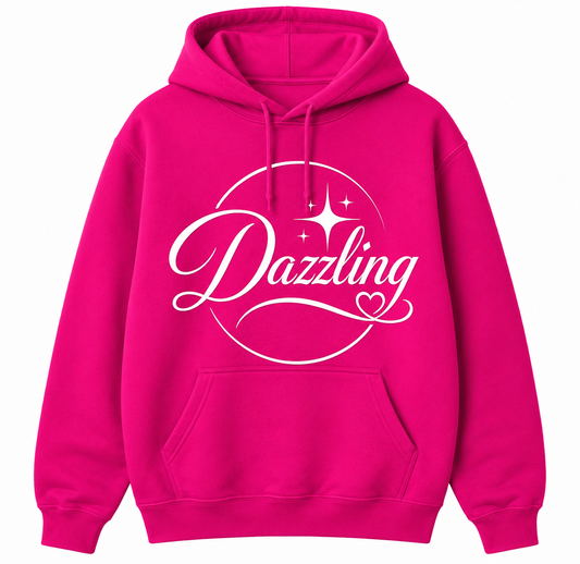 Dazzling Hoodie - Magenta Pink