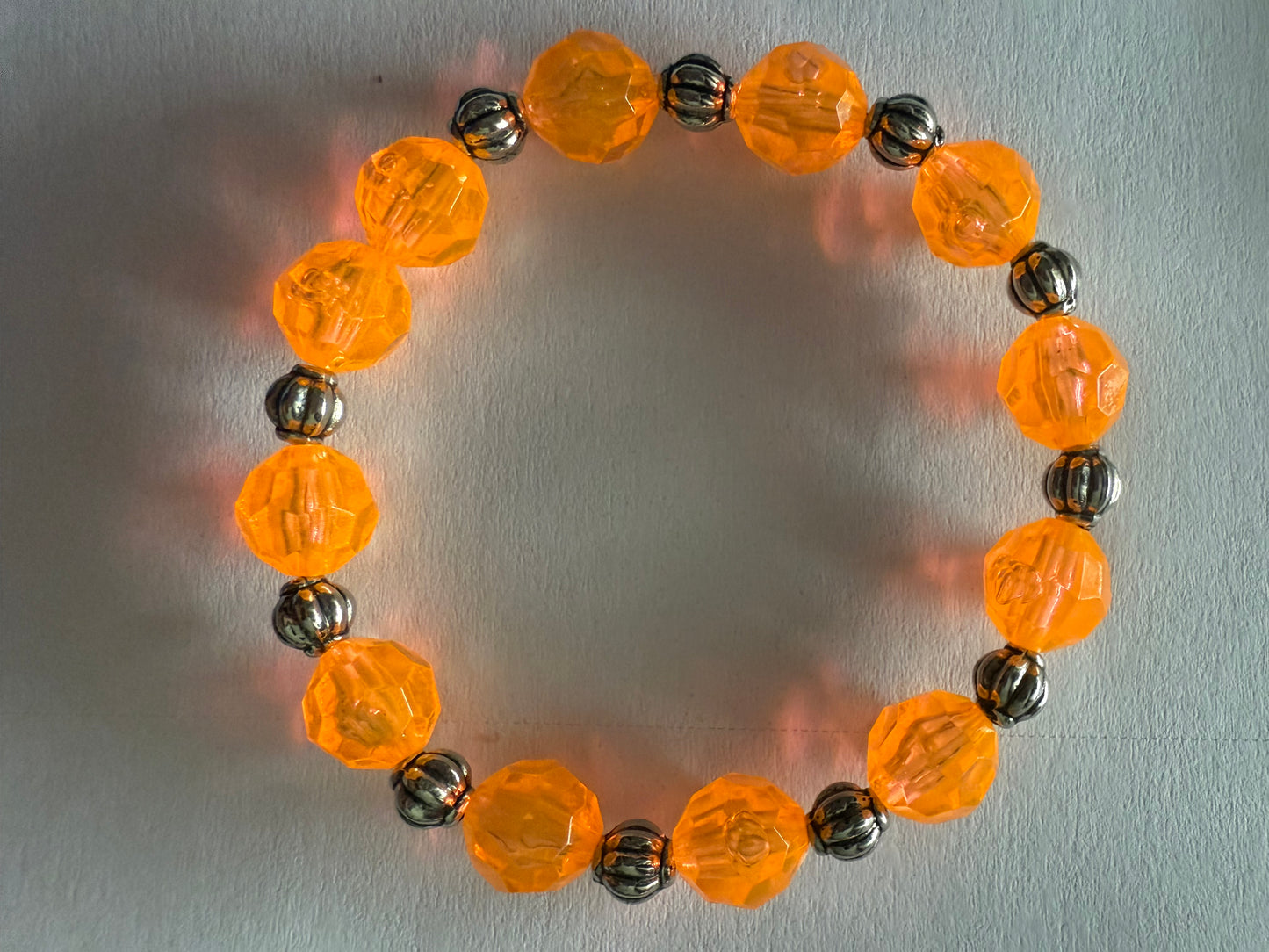 Orange bracelet