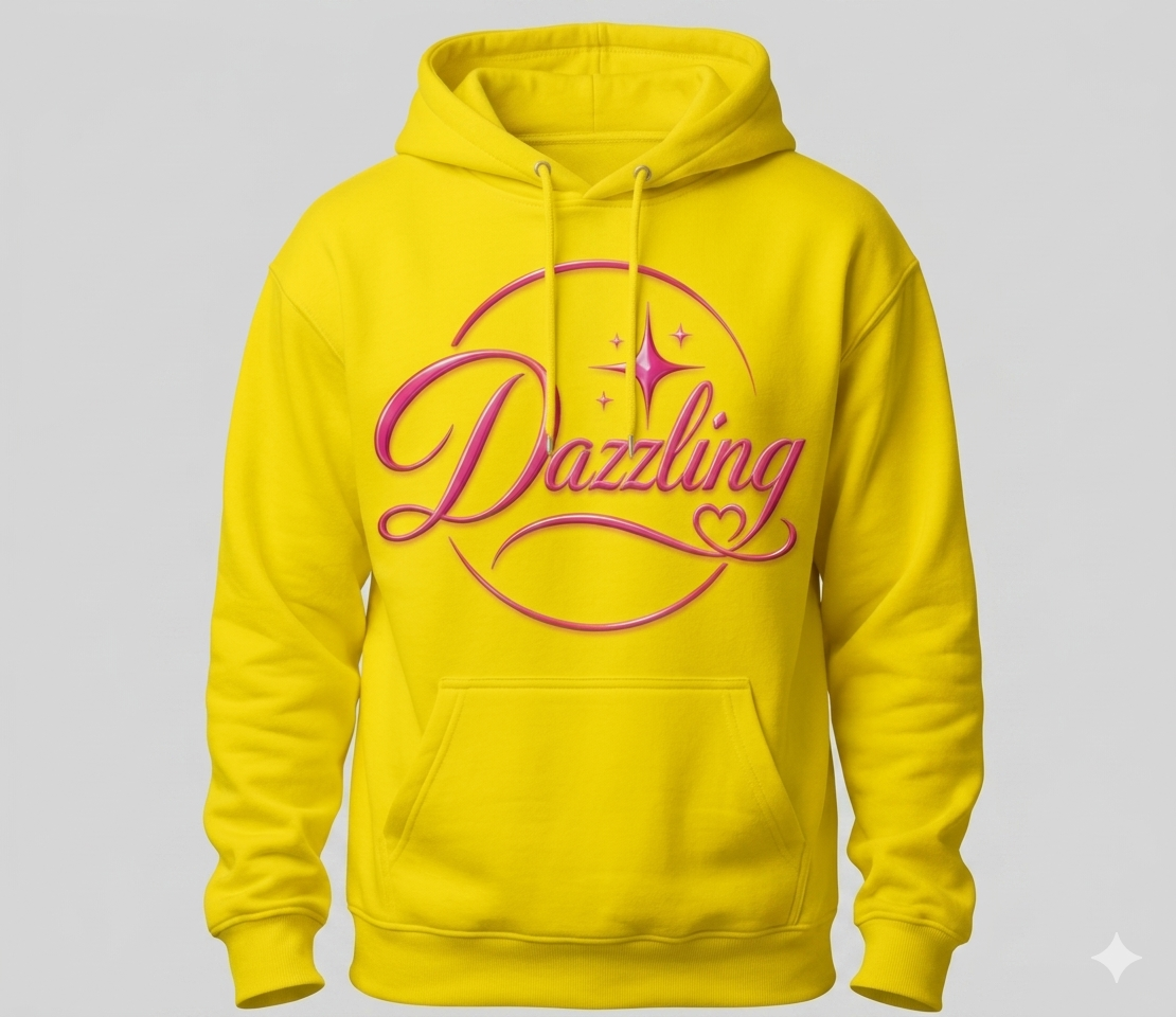 Dazzling Hoodie - Yellow